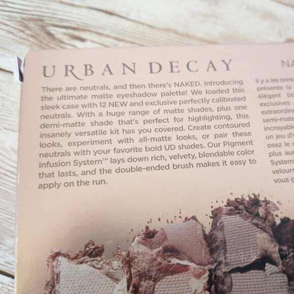 Urban Decay Naked Ultimate Basics Eyeshadow Palette NEW 12 Eye Colors Matte - Picture 7 of 12